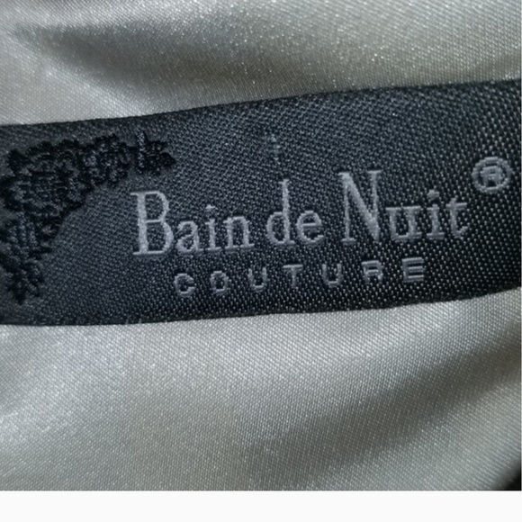 BAIN de Nuit Designer Couture Dress Gown French - Picture 5 of 14